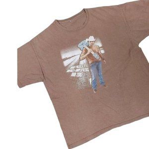 Brad Paisley 2007 Bonfires & Amplifiers Tour T Shirt Size XL